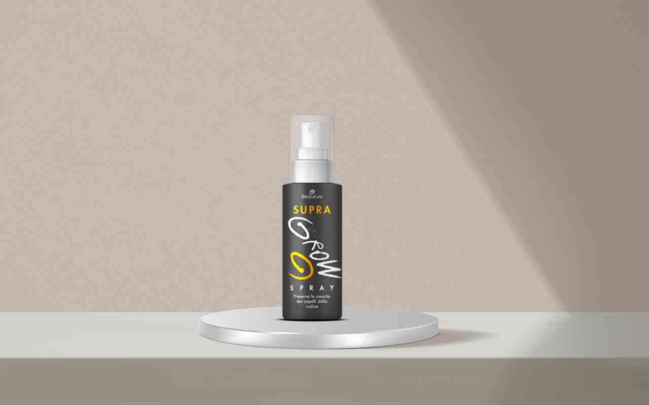 SupraGrow Spray: scopri il trattamento naturale per far ricrescere i capelli forti
