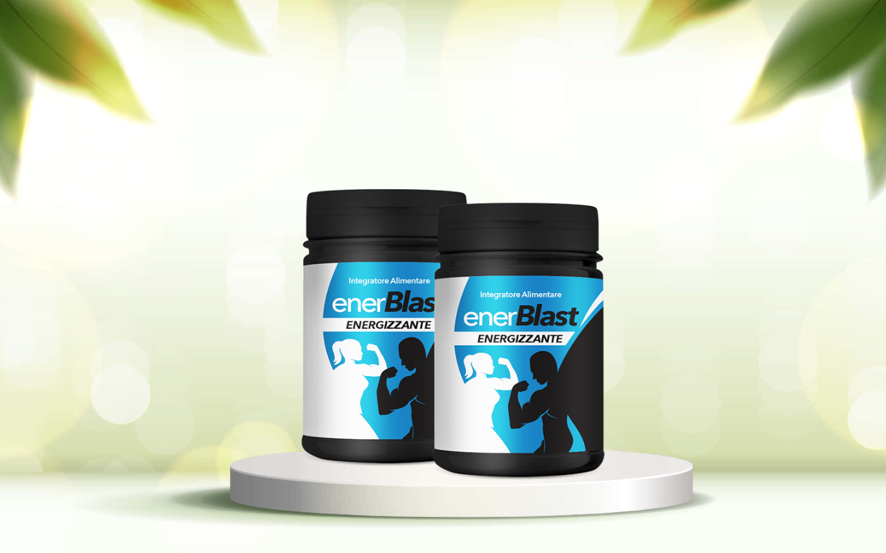Scopri EnerBlast: energia extra e performance top per sport e lavoro